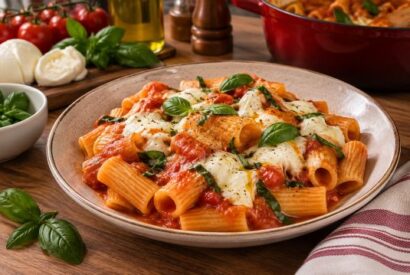 Thumbnail for Caprese Quente: Receita Fácil e Cremosa com Muçarela de Búfala